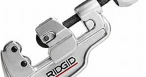 RIDGID 29963 Model 35S 1/4" to 1-3/8" Stainless Steel Tubing Cutter with X-CEL Knob, Silver