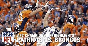 Patriots vs. Broncos | AFC Championship Highlights | NFL