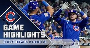 Game Highlights: Happ Has a Historic Night as Cubs Win in Extras | 8/26/22
