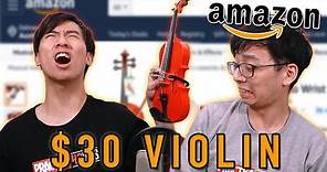 We Try the Cheapest (and most useless) Violins from Amazon