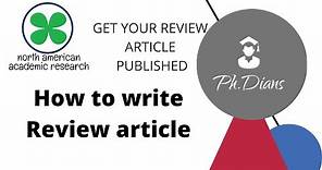 How to write an review article ? Definition, structure and step wise Tutorials