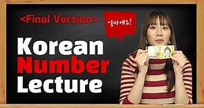 Final Version of Korean Numbers Lecture! ㅣEasy Beginner Korean with Hailey