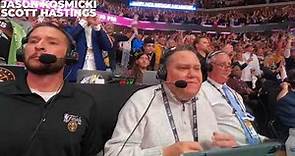 EMOTIONAL LOOK at Denver Nuggets Announcers Watching Denver WIN THE FIRST NBA TITLE #nba #nbafinals