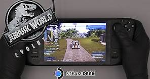 Jurassic World Evolution | Steam Deck Gameplay | Steam OS