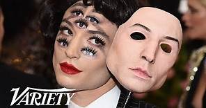 Ezra Miller's Met Gala Mask Costume