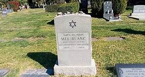 Grave of Mel Blanc and Estelle Getty