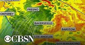 Historic winds forecasted for California amid wildfires