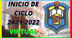 Reunión para Inicio de clases VIRTUALES Ciclo Escolar 2021-2022 || Sec. "Leona Vicario" 24 vesp.
