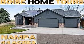 Boise Idaho Home for Sale - 4.4 Acres - Nampa, Idaho