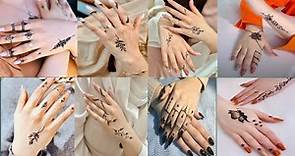 top 30 amazing hand tattoos mehndi designs❤ new stylish hand tattoo mehndi designs|| Hand tattoos