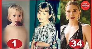 Elizabeth Olsen Transformation ⭐ From 1 To 34 Years Old
