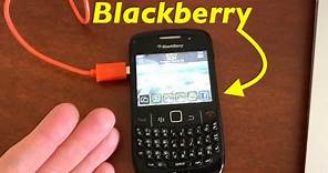 How to recover/get pictures & videos off old Backberry phone!