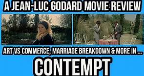 A JEAN-LUC GODARD Masterpiece! CONTEMPT (Movie Review)