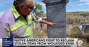 Lakota descendants push to get artifacts back 132 years after Wounded Knee massacre