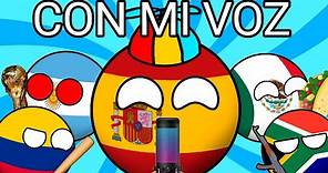 MEGA RECOPILACIÓN DE MIS VIDEOS DE COUNTRYBALLS CON MI VOZ