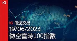 【IG每週交易】做空富時100指數（6月19日）