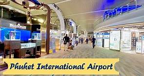 Phuket International Airport (HKT) International Depure Concourses Walking Tour | Dec 2021