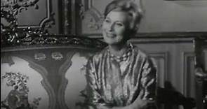 Michèle Morgan à Versailles (1959)