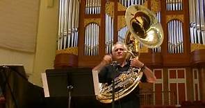 The Sousaphone, by Quentin Ashlyn, arr. Joseph Green, played by Dr. James Gourlay, sousaphone