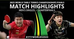 Liang Jingkun vs Tomokazu Harimoto | MS QF | 2023 ITTF World Table Tennis Championships Finals