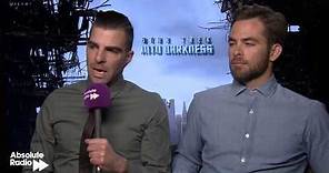 Chris Pine & Zachary Quinto full interview - Star Trek Into Darkness