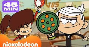 Loud House | 45 MINUTOS de avenutras en el Arcade 🕹 | Nickelodeon en Español