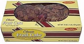 Jane Parker Classic Light Fruit Cake 16 Ounce (1 pound) Fruitcake in Box