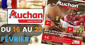 catalogue AUCHAN SUPERMARCHÉ du 16 au 22 février 2022 💥 Arrivage - FRANCE