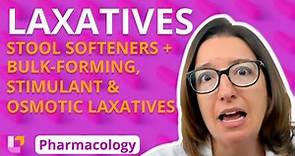 Laxatives - Pharmacology - Gastrointestinal System | @LevelUpRN