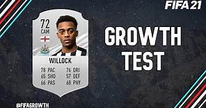 Joseph Willock Growth Test! FIFA 21 Career Mode