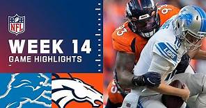 Lions vs. Broncos Week 14 Highlights | NFL 2021