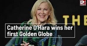 Catherine O'Hara wins her first Golden Globe