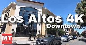 Los Altos Downtown, California - Drive USA 🏆