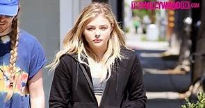 Chloe Grace Moretz Leaves Lunch At Gracias Madre With A Friend & Gets Mad At Paparazzi 6.7.16
