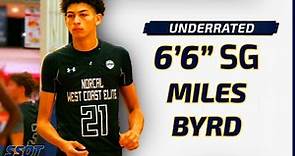 Miles Byrd from Lincoln High in Stockton, CA, is an Athletic Guard with a High Ceiling