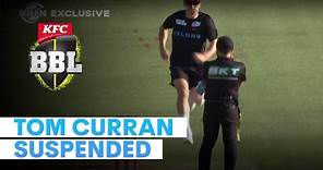 Tom Curran Suspended for Umpire Intimidation