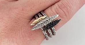 Joyce's Jewelry - This John Hardy Spear Stackable Ring Set...
