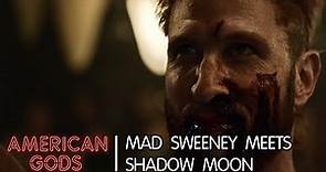 Mad Sweeney Meets Shadow Moon | American Gods