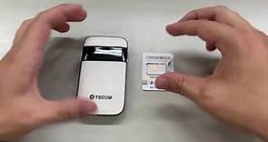 4G行動分享器（TECOM）SIM卡安裝及使用方式