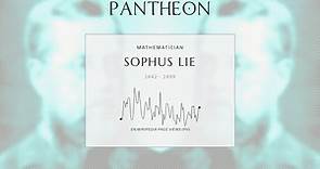 Sophus Lie Biography - Norwegian mathematician