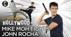 Once Upon a Time in Hollywood’s Mike Moh Demonstrates His Martial Arts Skills