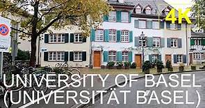 4K Walk | BASEL, SWITZERLAND | University of Basel (Universität Basel)
