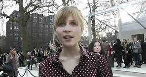 Clémence Poésy Interview at the Burberry Show | Grazia UK