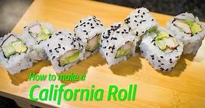 How to make a California Roll