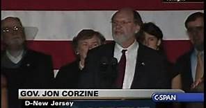 Jon Corzine Consession Speech