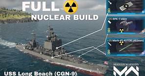 USS Long Beach with Nuclear Equipment☢️ | Modern Warships