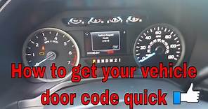 How to GET your Ford Door Key Code FAST