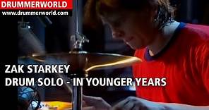 Zak Starkey: Drum Solo Younger Years - #zakstarkey #drumsolo #drummerworld