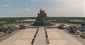 Russian Orthodox Church consecrates huge cathedral dedicated to military