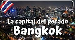 ASÍ ES BANGKOK DE NOCHE! La capital del PECADO! - Tailandia #18 Luisito viajero